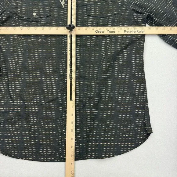 REYN SPOONER Shirt Mens L Button Down Coco Dots Flap Pocket Long Sleeve NWT - Picture 10 of 12